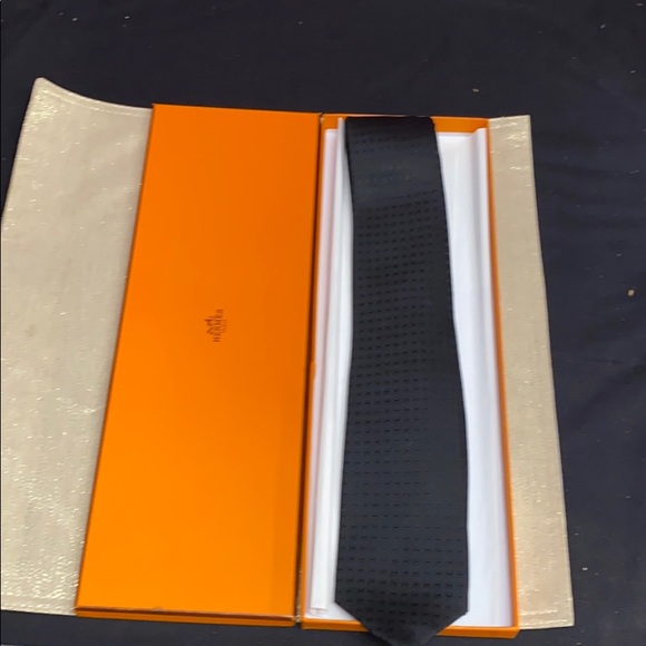 Hermes Other - NIB HERMÈS TIE - Black